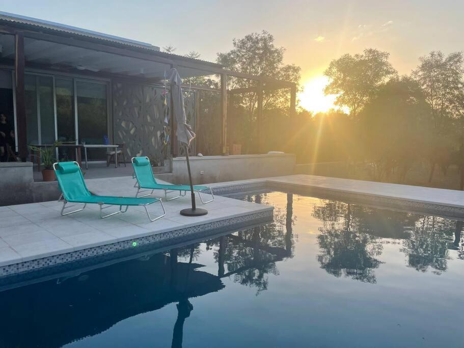 הוילה Casa Con Piscina Y Mirador Privado En סן מרקוס סיירה מראה חיצוני תמונה